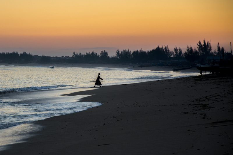 Západ slunce na Anakao beach