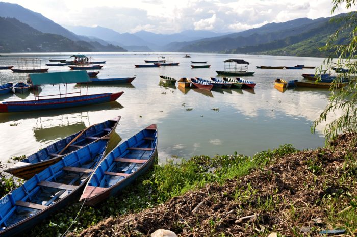 Jezero Phewa, Pokhara