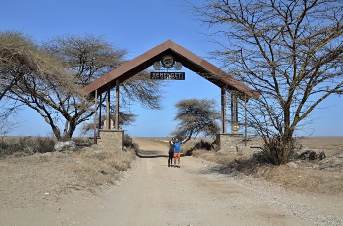 Brána národního parku Serengeti