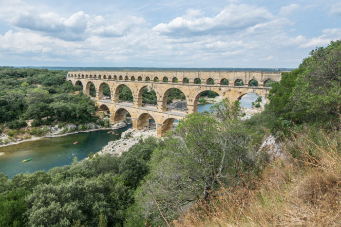 Akvadukt Pont du Gard